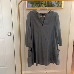 BCBG Maxazria cotton tunic dress M